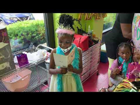 Birthday party at Sweet & Sassy