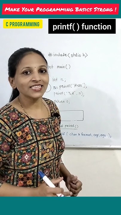 printf( ) in C | C Programming shorts #shorts - YouTube