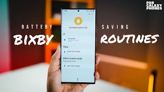 5 Bixby Routines to Auto Save Battery Life on Galaxy Smartphones! screenshot 1