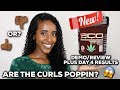 NEW ECO STYLER CANNABIS SATIVA GEL DEMO WASHN'GO & HONEST REVIEW | Natural Curly Hair | Lydia Tefera