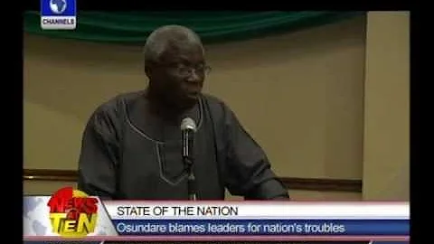 Corruption is Nigeria's fastest growing industry -- Niyi Osundare