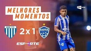 HIGHLIGHTS | AVAI X BARRA | 1ST ROUND CATARINENSE CHAMPIONSHIP 2026