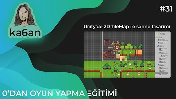 UNITY C# OYUN GELİŞTİRME EĞİTİMİ - 31:Unity3D - Tile Palette
