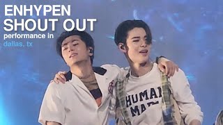 05/07/2024 ENHYPEN 'SHOUT OUT' Performance in Dallas ( Samsung Galaxy Fanmade Concert )