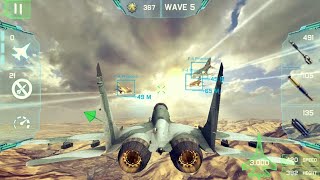 Combat aérien 3D - gameplay - games android- combat d'avion screenshot 1