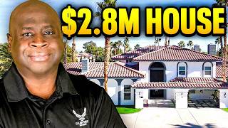 Inside a Nearly 7,000 Sq Ft Las Vegas Luxury Home with a Resort-Style Backyard