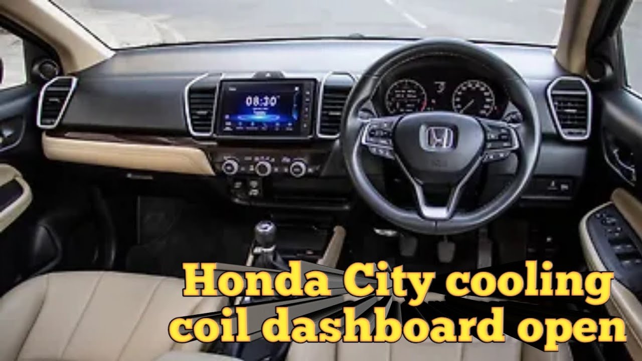 Honda City cooling coil dashboard open video 