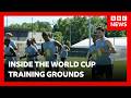 BBC tests out England and Argentina's World Cup training grounds in Kansas City | BBC News