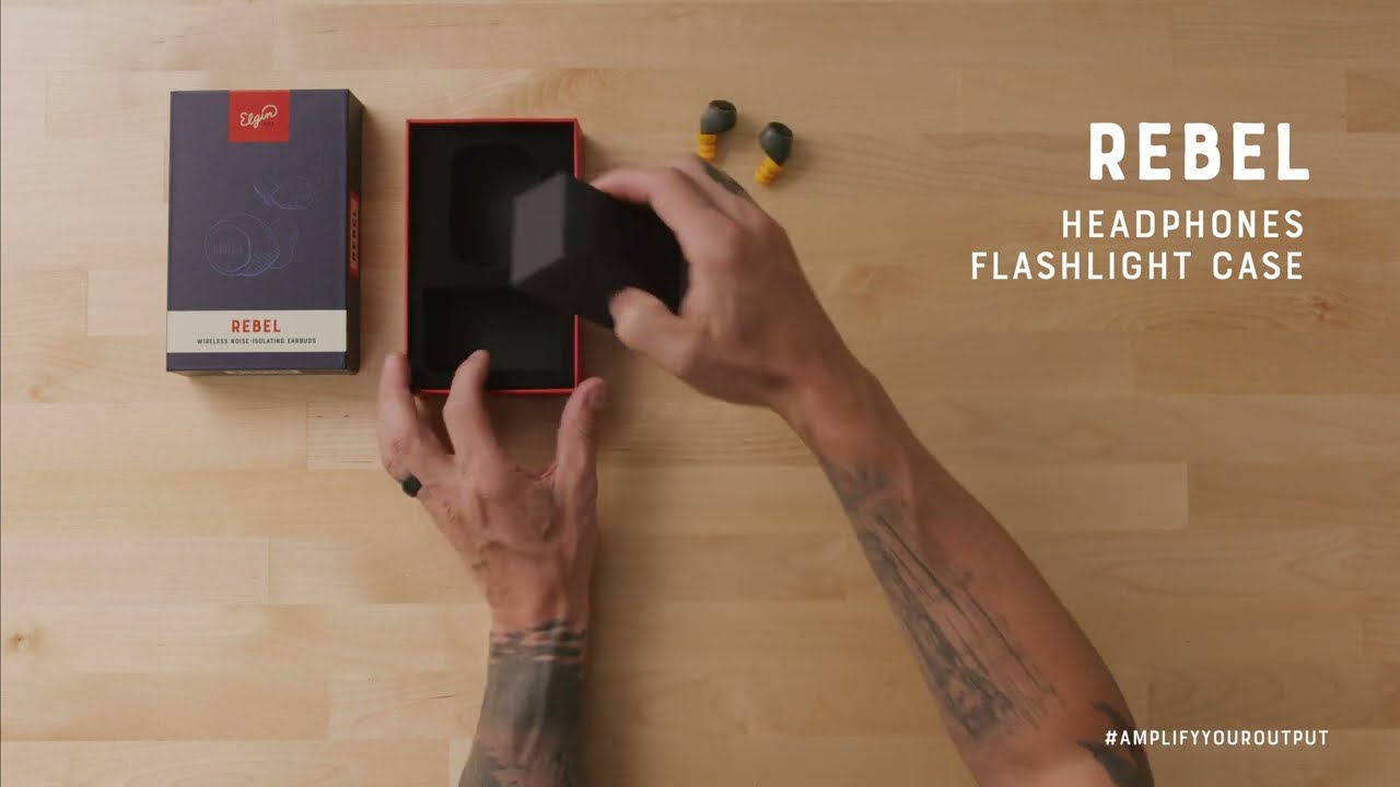 Elgin Rebel True Wireless Earplug Earbuds Unboxing YouTube