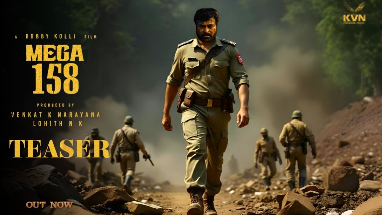Mega 158 First Look Teaser | Chiranjeevi | Boby Kolly | AR rehaman | Mega 158 Teaser | Mega 158