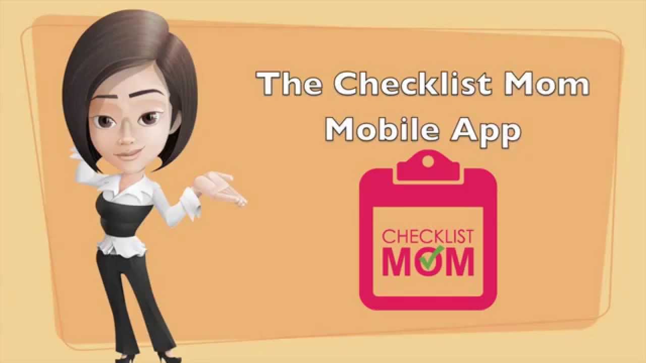 The Checklist Mom - To-Do List App For Moms for iPhone and iPad