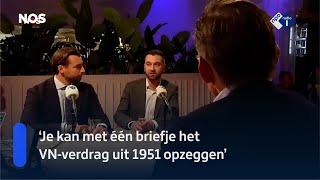 FvD, JA21 en DENK in debat over migratie - NOS Nederland Kiest | NPO Radio 1