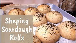 How to Shape Bread Rolls (watch to the end for a detailed demonstration)