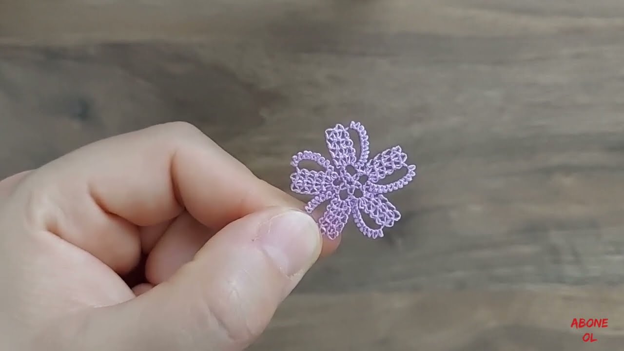 İĞNE OYASI RÜZGAR GÜLÜ  MODELİN YAPIMI