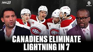 The Montreal Canadiens Get A HUGE Game 7 Win To Send The Lightning Home 🙌