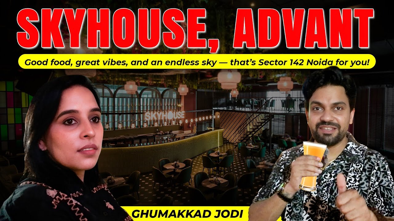 Skyhouse Advant, Sector 142 Noida — Rooftop Vibes, Best Food & Drinks ...