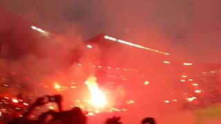 Persebaya vs PSIS Pesta flare#GBT lautan api#