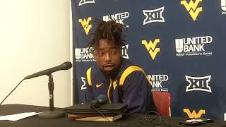 West Virginia Mountaineers Football | Aubrey Burks Texas Tech Postgame