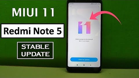 Redmi Note 5 MIUI 11.0.2.0 New Stable Update | MIUI 11 New Update in Redmi Note 5