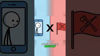 Civil War 2.0: Your Digital Footprint is Your Uniform #shorts