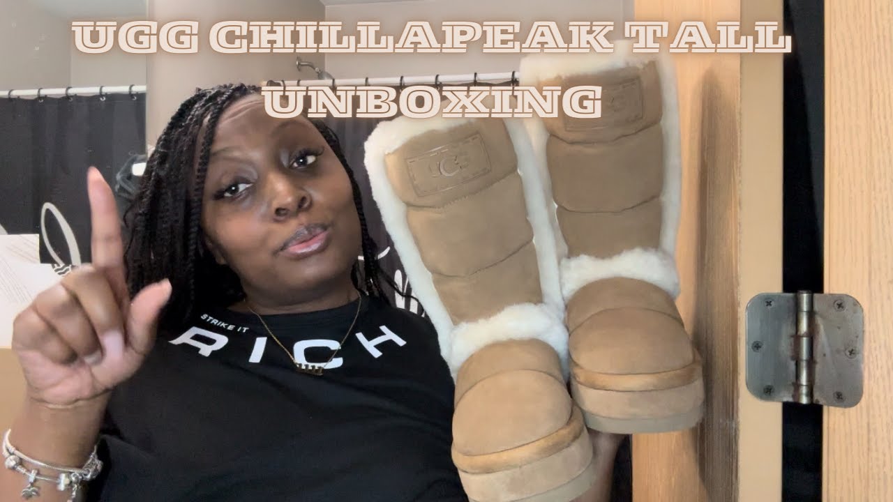 ✨UNBOXING UGG CHILLAPEAK BOOT📦REAL VS FAKE UGGS✨ - YouTube