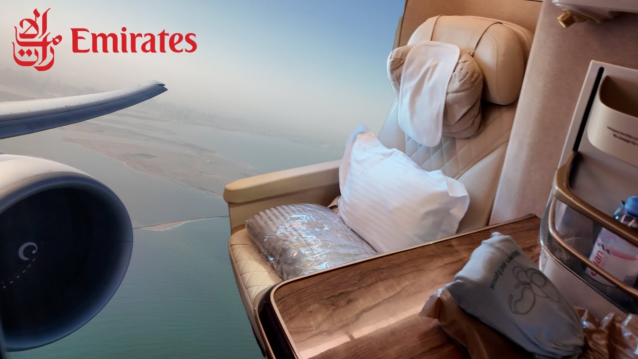 Emirates Business Class Dubai to London Stansted | Full Flight Experience