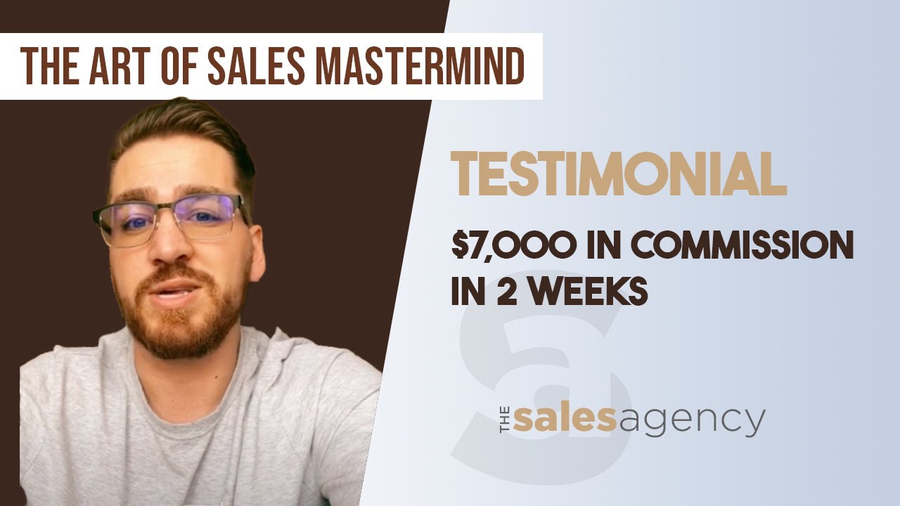 Client Testimonial - $7,000 in commission in 2 weeks - YouTube