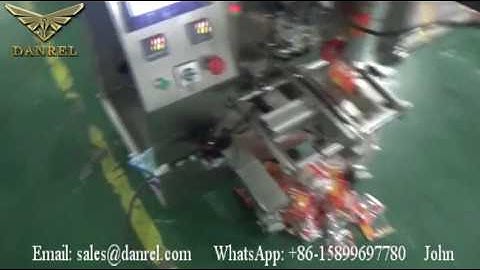 Varied Blend 4 Heads Weigher Automatic Pyramid Tea Bag Packing Machine