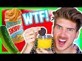 TRYING WEIRD FOOD COMBINATIONS!