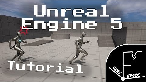 Unreal Engine 5 Tutorial - How to make the camera face an enemy when player is caught