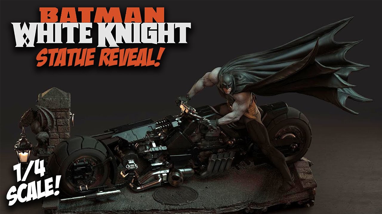 BATMAN on Bike 1/4 Statue Reveal by XM Studios! - YouTube