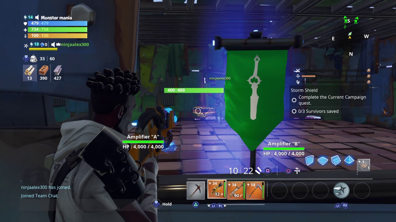 Fortnite save the world legendary lotus assassin ken.  please sub!!