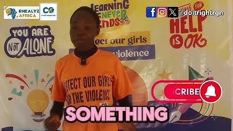 How to create Safe Spaces to protect our Girls from GBV