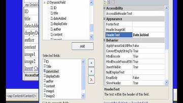 asp 32 change headings on detailsview, and convert content field to template field