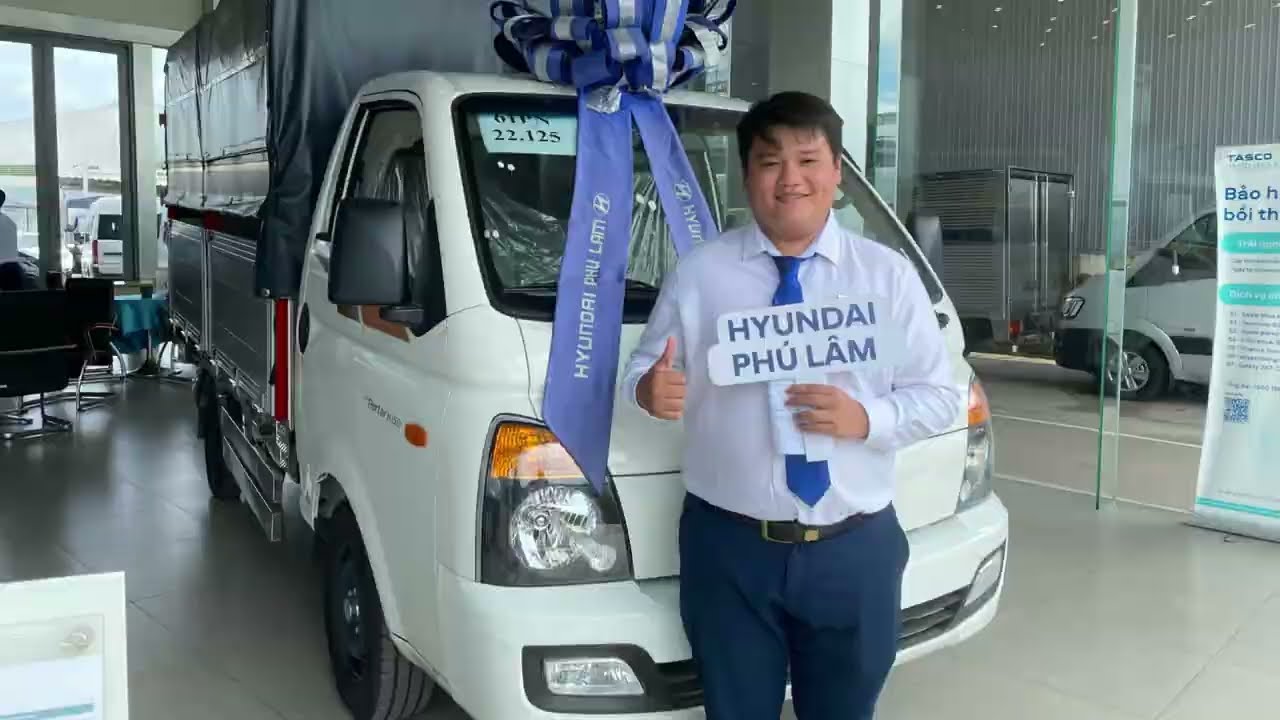 HYUNDAI PHÚ LÂM | REVIEW HYUNDAI PORTER H150 THÙNG MUI BẠT: XE TẢI NHỎ, HIỆU NĂNG LỚN