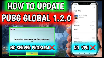 HOW TO DOWNLOAD PUBG MOBILE NEW UPDATE 1.2.0  GLOBAL AND KOREAN VERSION | AATANK