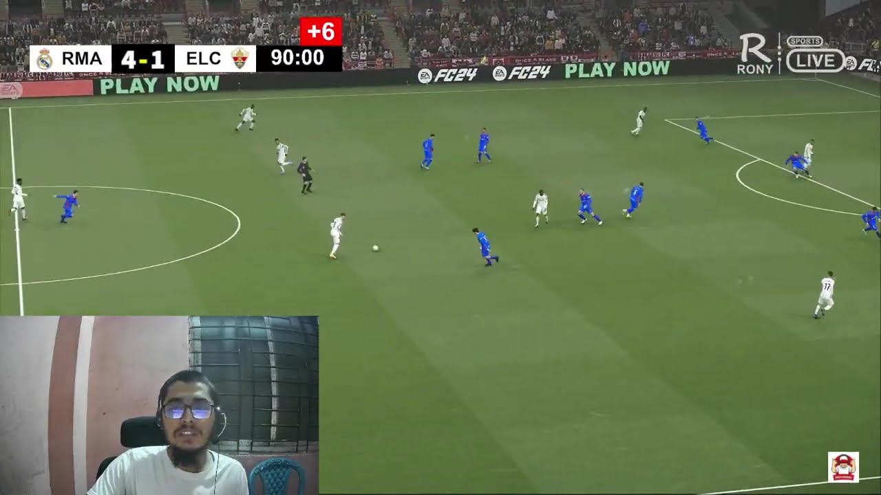 Real Madrid vs Elche | La Liga 2026 | Full Match Streaming | PES 21 ...