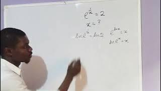 Download lagu If e^(½) = 2, find x | Exponential Equation