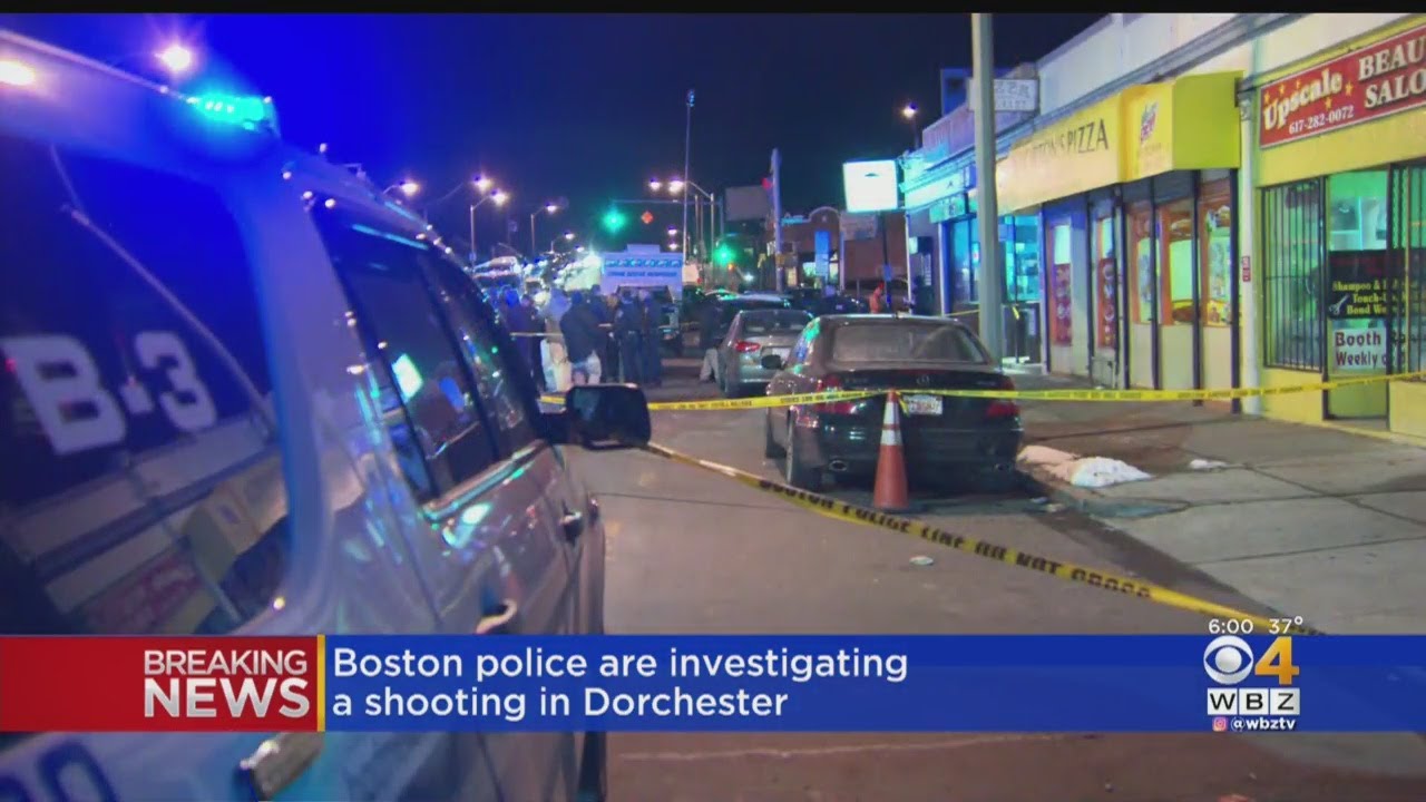 Boston Police Investigate Shooting In Dorchester YouTube