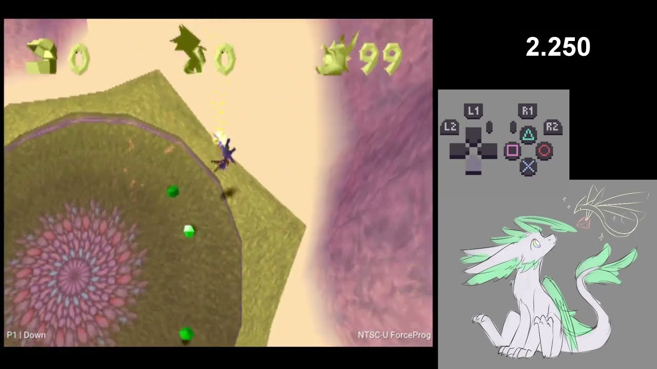 [FWR] Spyro 1 IL - Alpine Ridge Vortex - 18.266s RTA
