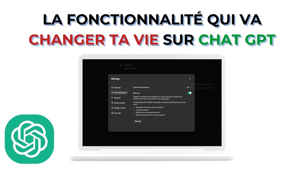 Chat Gpt Mémoire Pleine