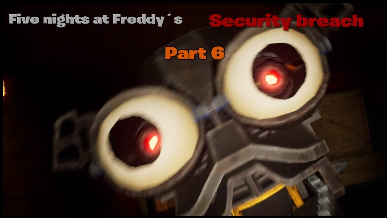 Fnaf security breach Visting the endo warehouse (Part 6)
