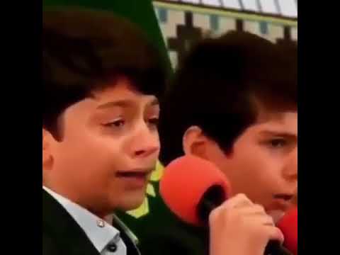 Dini video.İranlı uşaq hər kəsi ağlatdı.