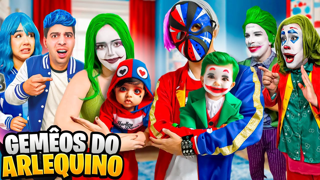 OS GÊMEOS SÃO FILHOS DO ARLEQUINO COM A LADY JOKER?!