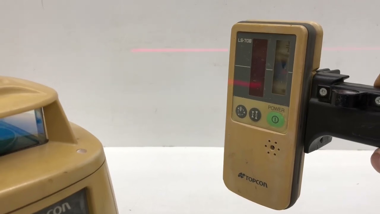 TOPCON ローテーティングレーザー RL-H3C 動作確認【工具一番館藤枝