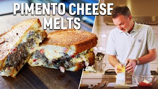 Masters-Inspired Pimento Cheese Patty Melts | Clubhouse Eats with Chance Cozby