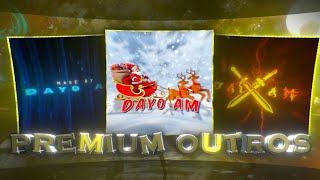 New Premium Outro Pack For Alight Motion/Amz 🗿😎 (+Preset)