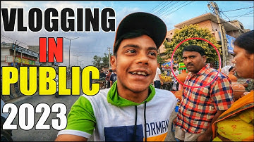 how to vlog in public without fear | how to vlog in public with a phone @MerajDeyvlogs