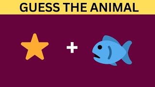 Can You Guess The Animal By Emoji? Spark Quiz