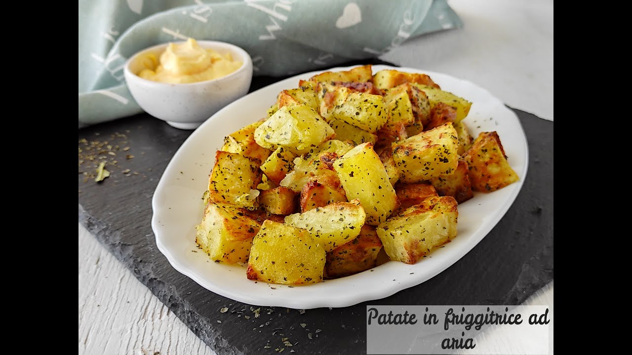 Come cucinare le migliori patate croccanti in friggitrice ad aria facilissimo!